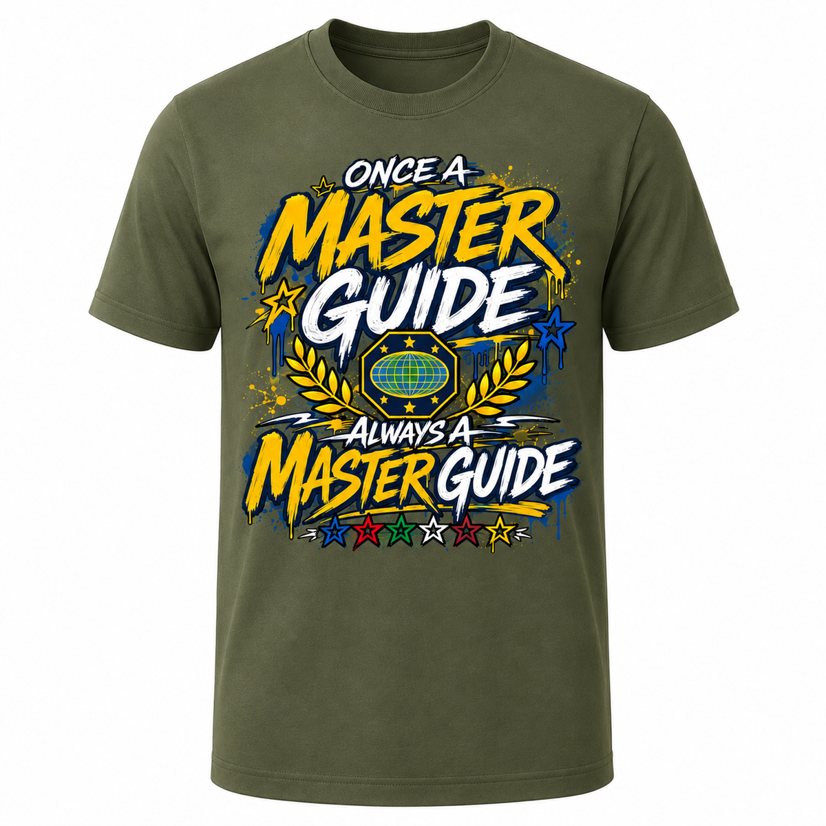 Once a master guide always a master guide T-shirt
